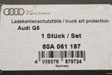 Audi Q5 2017-on bumper load edge protection film (rear) 80A061197