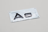 Audi A6 2019-2026 accessory black 'A6' badge emblem 4K0071803