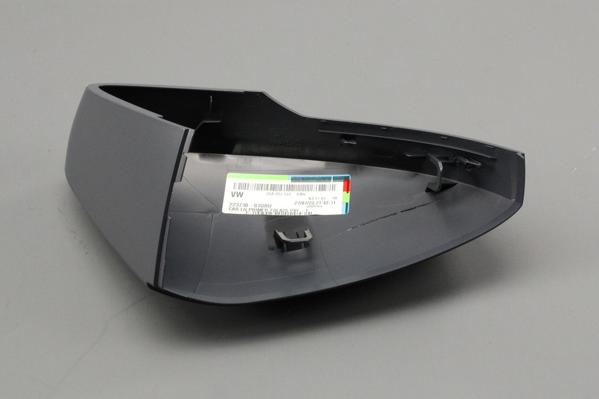 VW T-Cross T-Roc 18-on exterior wing mirror cap (left) 2GA857537 GRU
