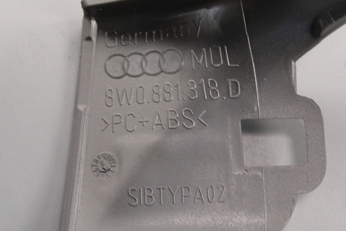 Audi A4 S4 A5 S5 RS5 TT TTRS front left seat trim (right) 8W0881318D 6PS