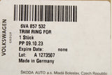 Skoda Fabia 2022-on wing mirror surround trim (right) 6VA857532
