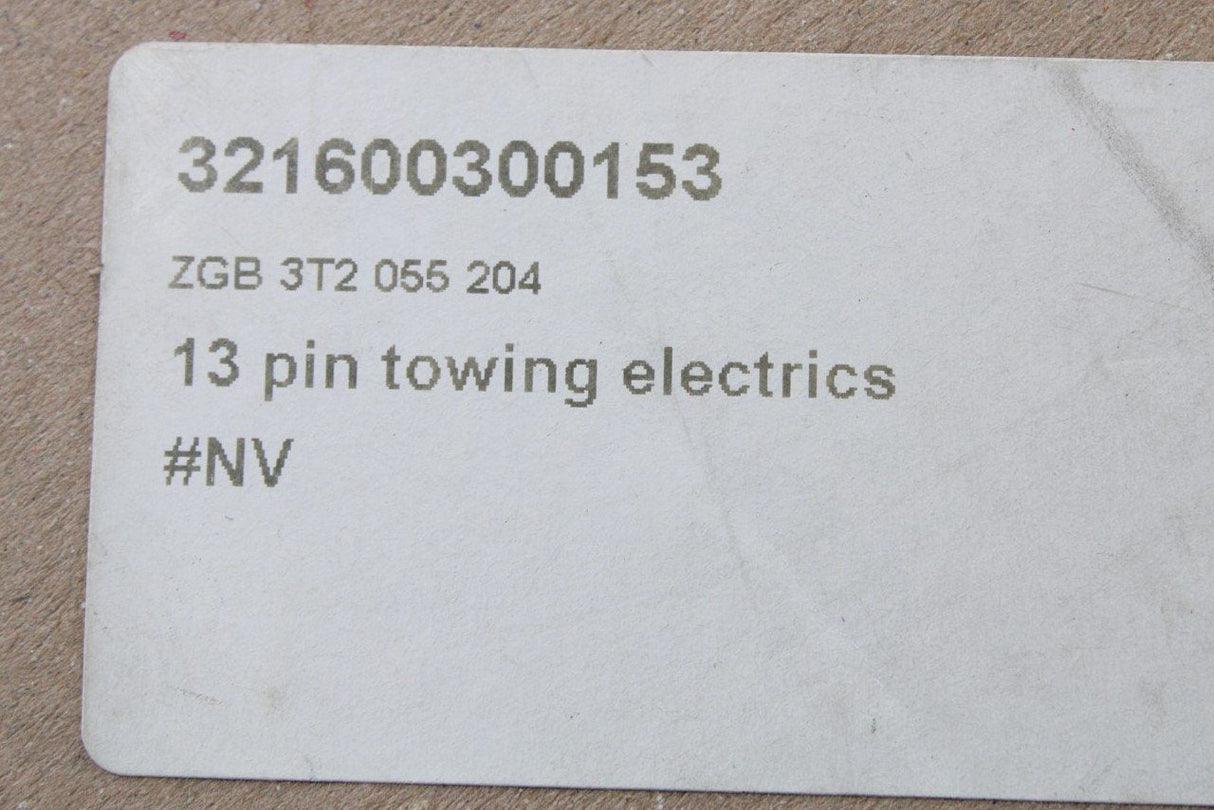 VW Audi Skoda SEAT 13-Pin Towing electrics ZGB3T2055204