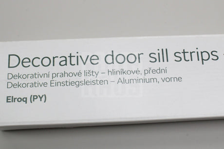 Skoda Elroq 2025-on front door sill protectors (aluminum) 5LJ071303