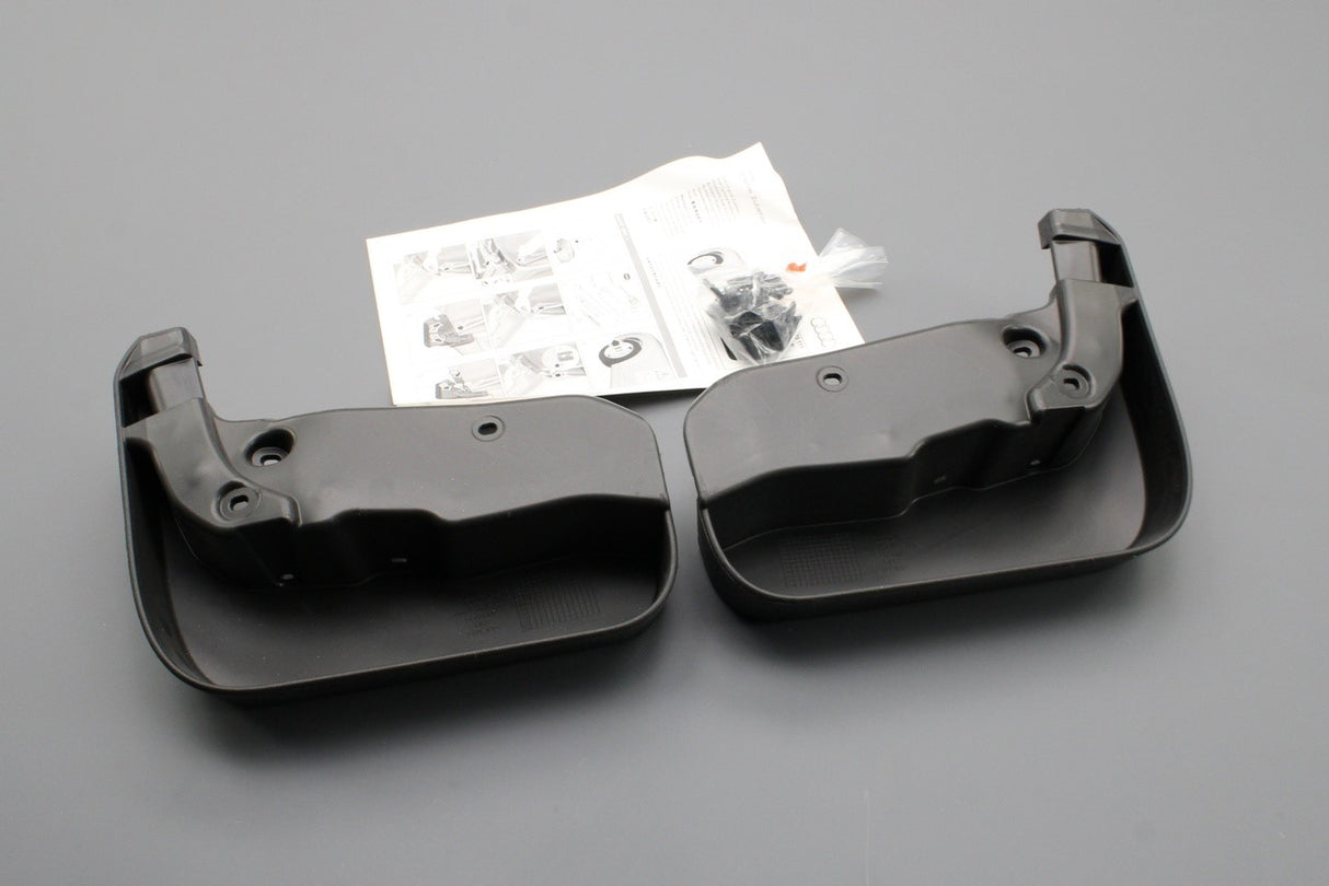 Audi Q7 S-line 2015-on accessory mud flaps (front & rear) 4M0075111/101