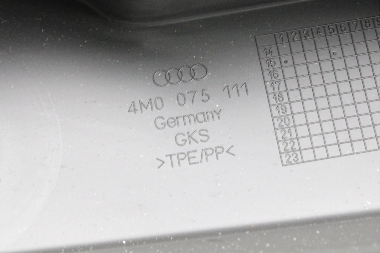 Audi Q7 S-line 2015-on accessory mud flaps (front & rear) 4M0075111/101
