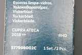 SEAT CUPRA Ateca 18-on RHD aero wiper blades set (front) 577998002C