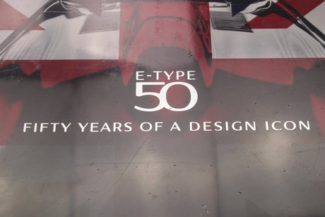 Jaguar Heritage collection E-Type 50 year anniversary book 50JSPAETB