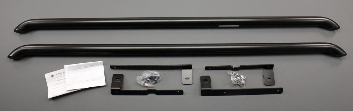 VW Transporter T5 T5.1 T6 T6.1 black side bars (SWB) ZGB7H0071688B, view 1