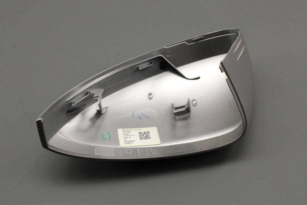 VW Tiguan R 21-on matt chrome wing mirror cover cap left 5NA857537 69D