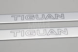 VW Tiguan 2024-on front door sill protectors (aluminium) 571071303