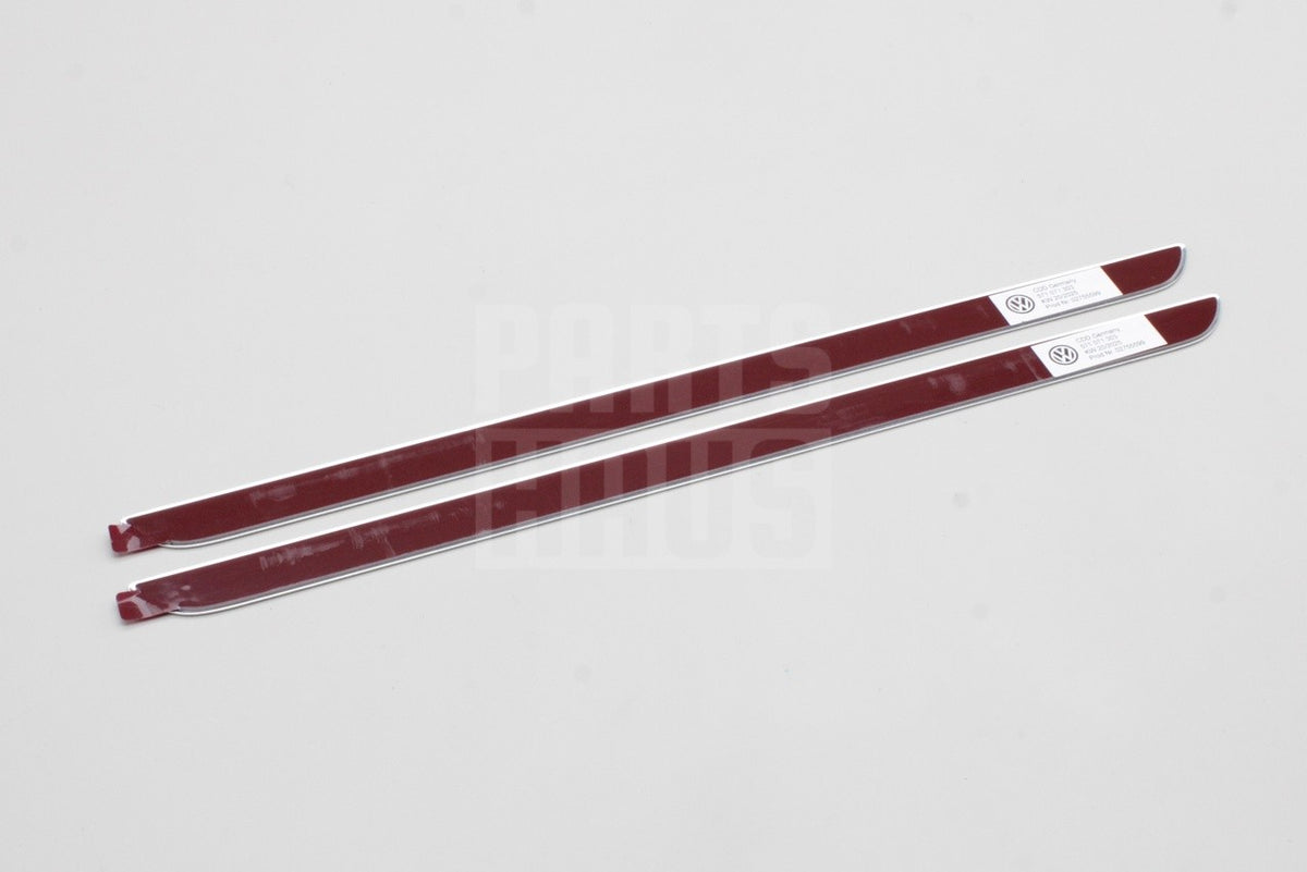 VW Tiguan 2024-on front door sill protectors (aluminium) 571071303
