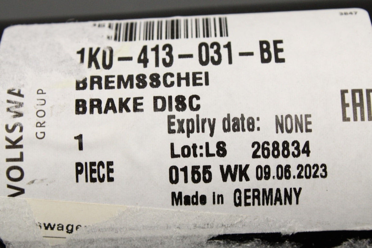 VW Golf MK5 MK6 Skoda Octavia 04-14 shock absorber (front) 1K0413031BE