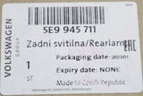 Skoda Octavia Estate 2018-2021 rear tail light (left) 5E9945711