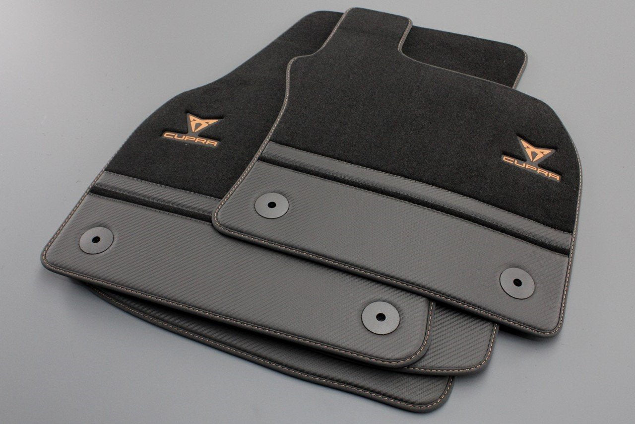 CUPRA Ateca 19-20 carbon effect floor mat set (x4) 577863011B LOE