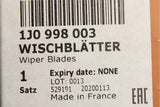 VW Golf MK4 Lupo Audi A3 8L Skoda SEAT wiper blades (front) 1J0998003