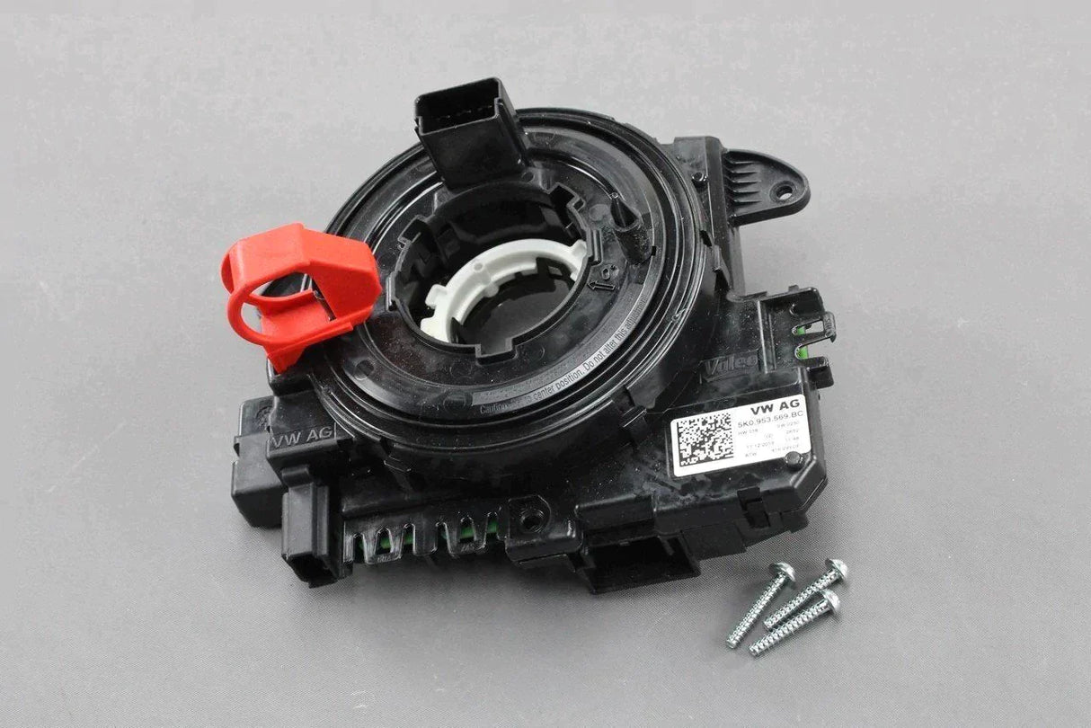 VW Passat Sharan Yeti steering wheel slip ring control unit 5K0953569BC
