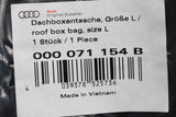 Audi roof box storage luggage travel bag large 82 litre 000071154B
