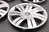 VW Polo AW 2018-on 14" accessory wheel trim hub caps set (x4) 2G0071454