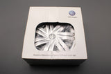 VW Polo AW 2018-on 14" accessory wheel trim hub caps set (x4) 2G0071454