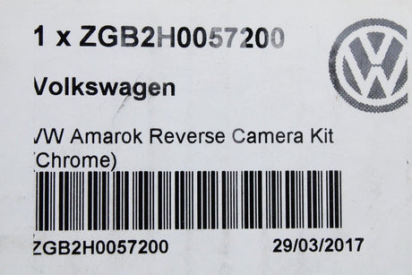 VW Transporter T6 Amarok Reversing camera kit (Tailgate) ZGB2H0057 200