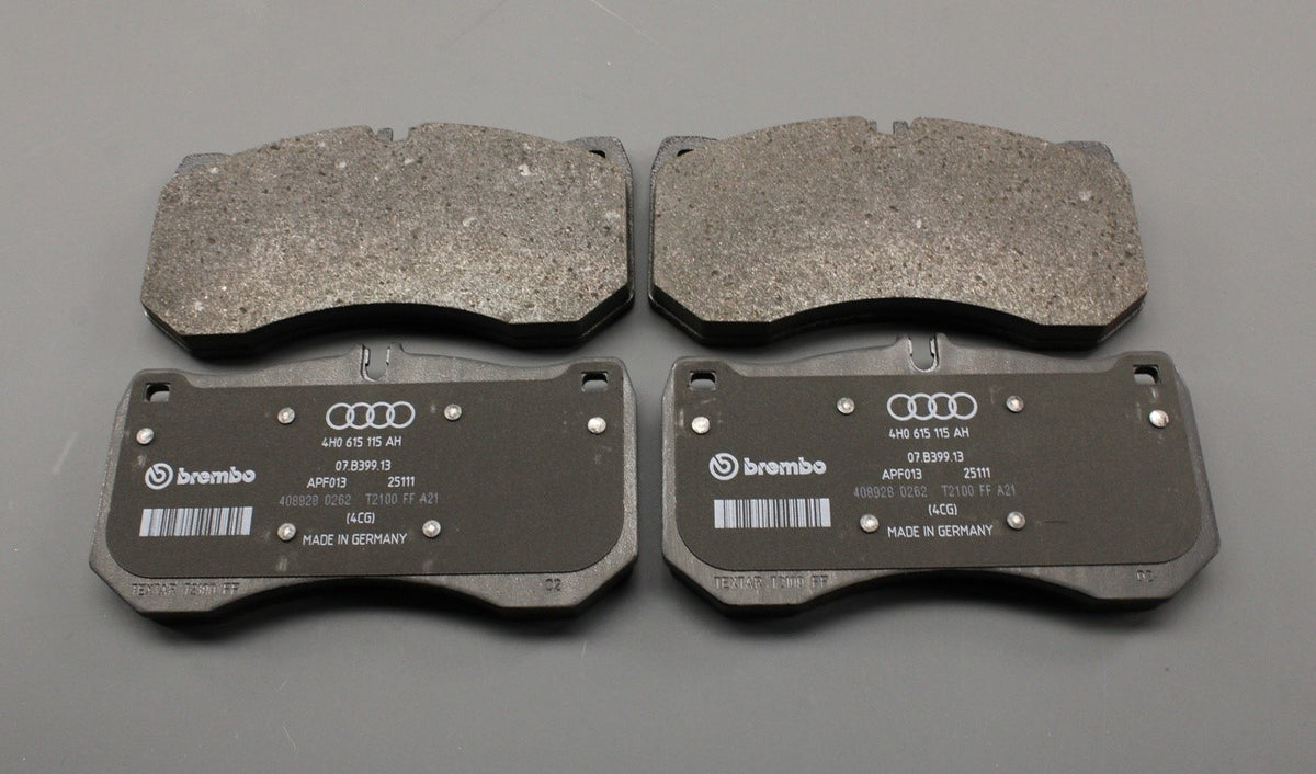 Audi S6 S7 S8 RS6 RS7 brake pads for carbon ceramic (front) 4H0698151P, view 1