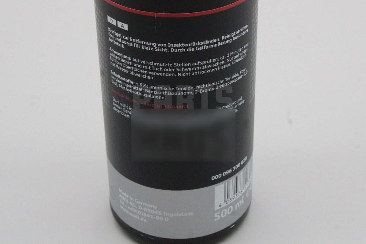 Audi insect bug remover cleaner spray 500ml 000096300020
