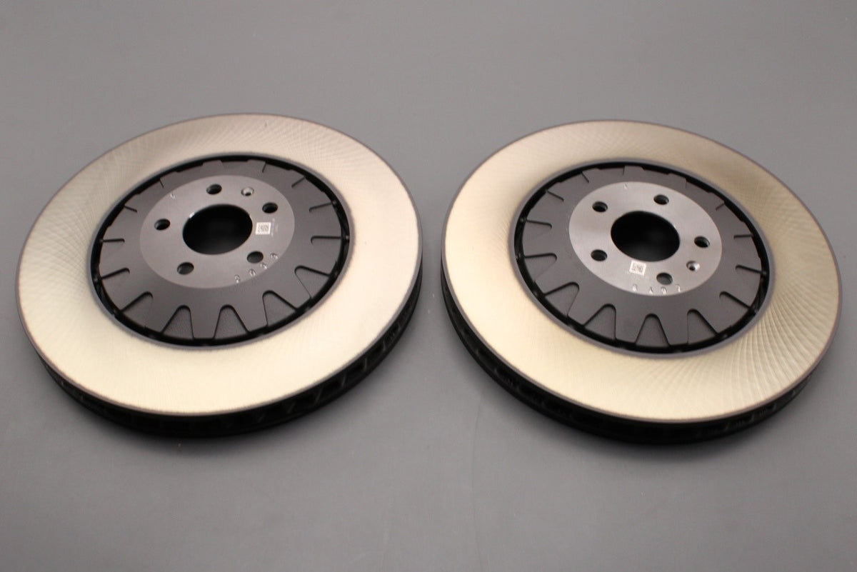 Audi S6 S7 S8 2019-on 400x38mm front brake discs set (x2) 4M0615301BF, view 1