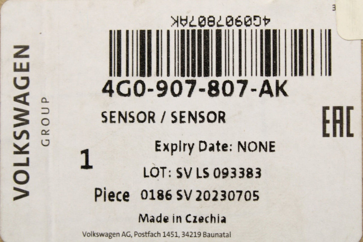 Audi A6 2015-2018 A7 2015-2018 front NOx sensor (3.0 TDI) 4G0907807AK