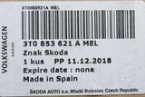 Skoda Superb 3T 2008-13 bonnet emblem badge (front) 3T0853621A MEL