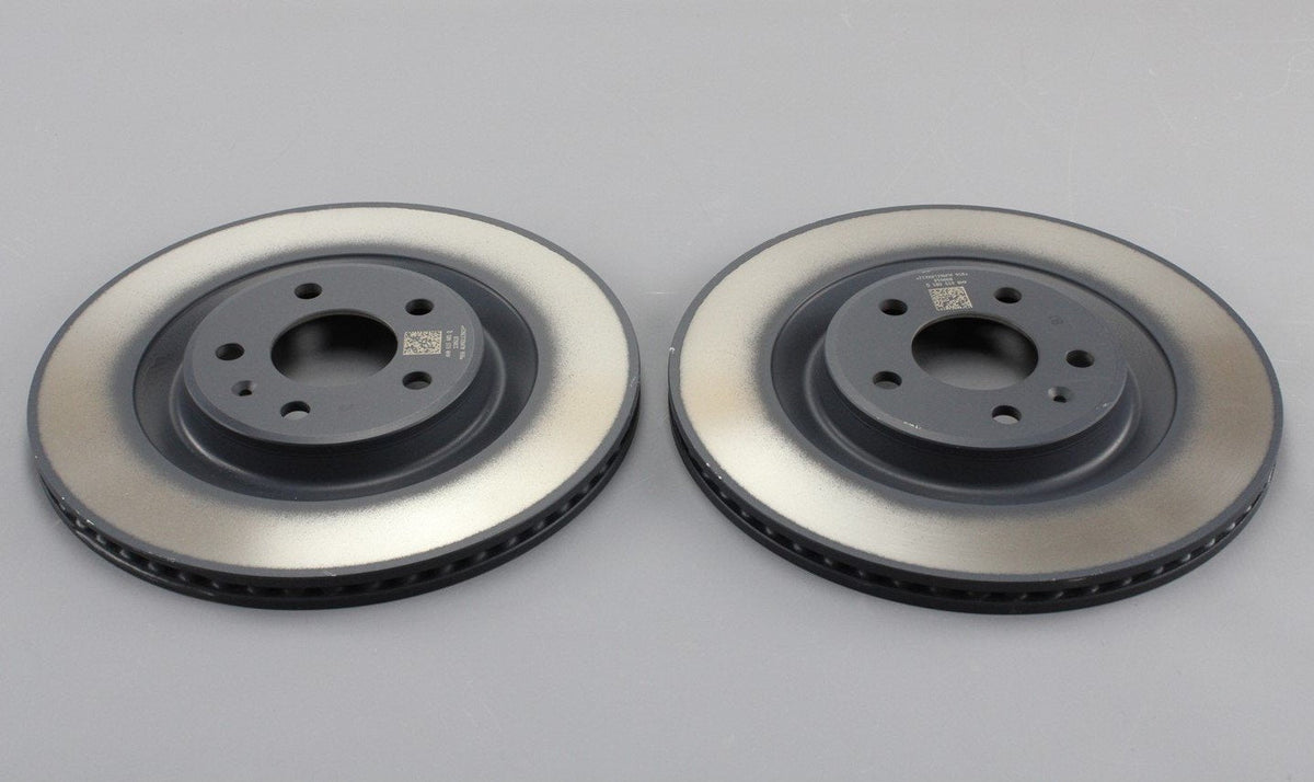Audi S4 S5 A6 A7 A8 Q5 330mm rear brake discs (x2) 4H0615601Q, view 1