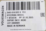 VW Golf GTI MK8 2020-on leather steering wheel 5H0419093D YFE