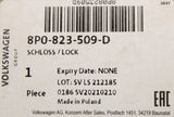 Audi A3 S3 2004-2008 bonnet lock latch 8P0823509D