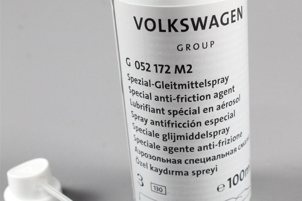 VW roof seals special anti-friction lubricant spray 100ml G052172M2