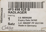 Audi R8 2007-15 A6 2005-2011 wheel bearing (front) 4F0498625B