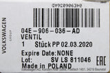 VW Audi Skoda SEAT 1.5 TSI TFSI fuel injector 04E906036AD