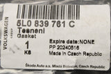 Skoda Yeti 2010-18 wheel arch rubber seal (rear left) 5L0839761C