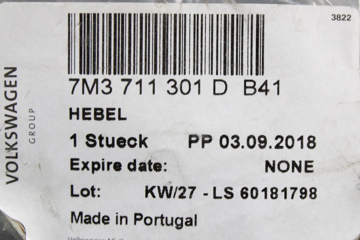 VW Sharan SEAT Alhambra 96-10 handbrake lever with handle 7M3711301D B41