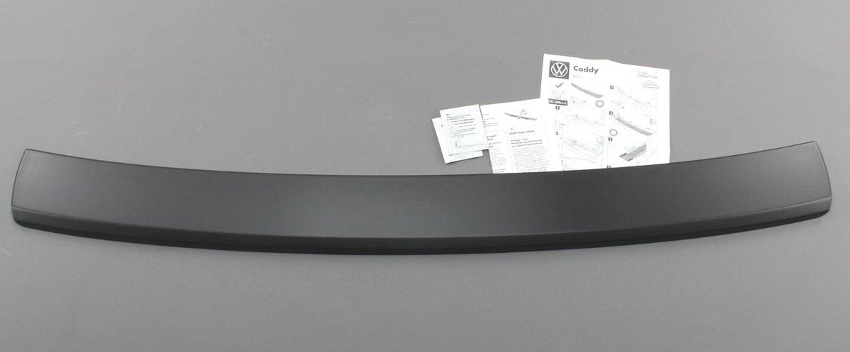 VW Caddy 2020-On rear bumper protector black (tailgate) ZGBSBA071 206, view 1