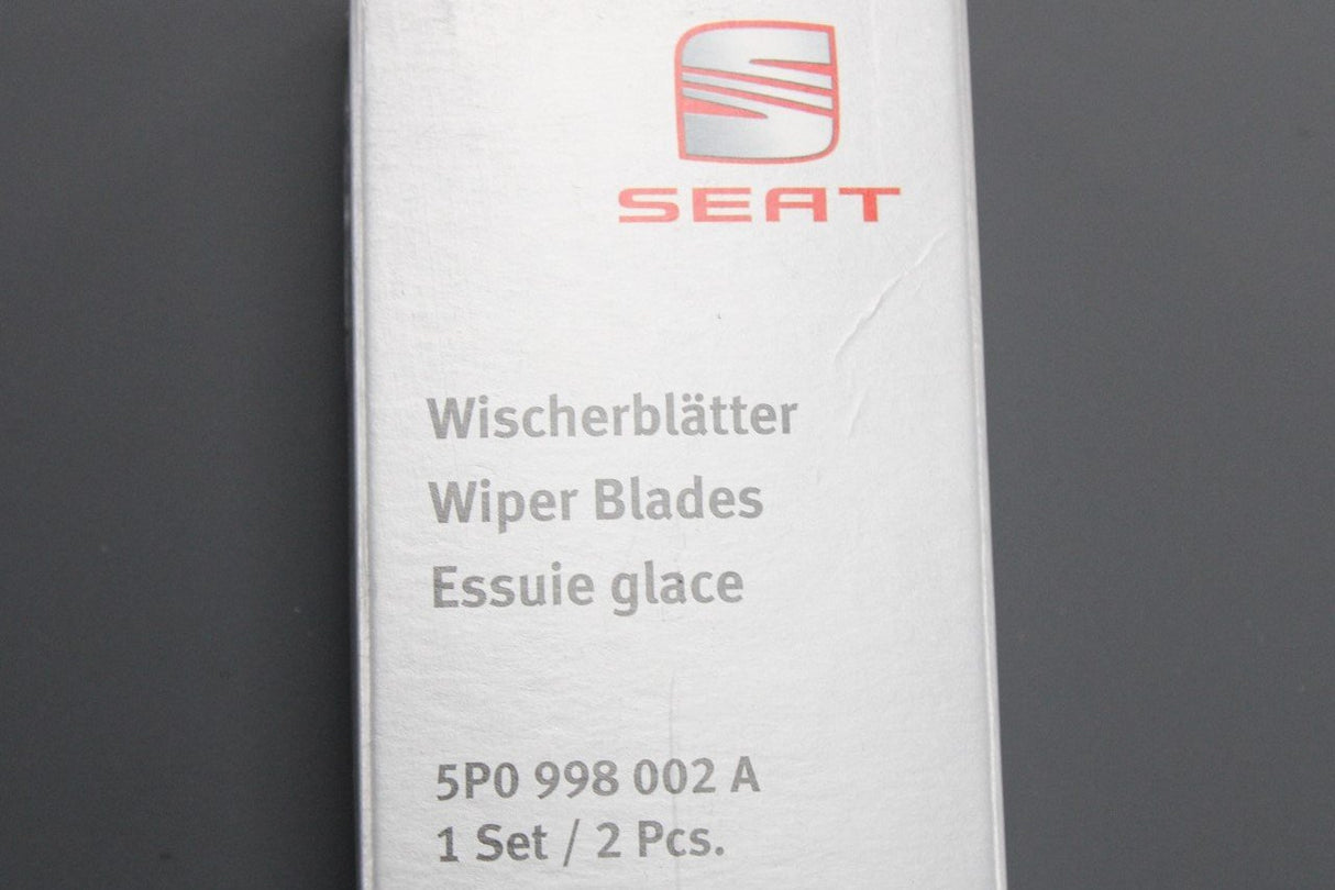 SEAT Altea 2004-2015 Toledo 2005-2009 aero wiper blade set 5P0998002A