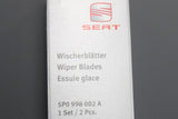SEAT Altea 2004-2015 Toledo 2005-2009 aero wiper blade set 5P0998002A