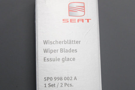 SEAT Altea 2004-2015 Toledo 2005-2009 aero wiper blade set 5P0998002A