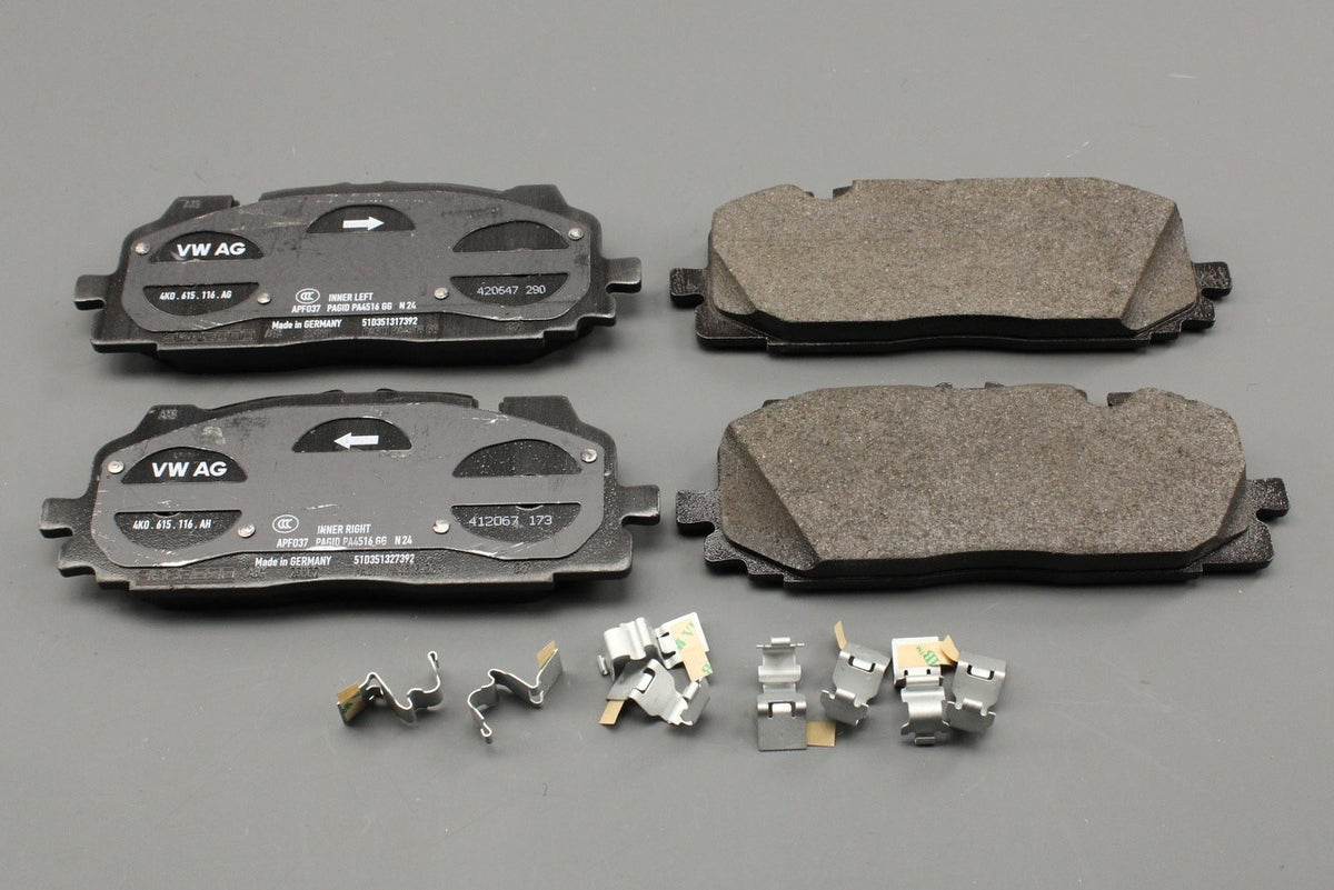 Audi A6 A7 2019-on front brake pads for 350x34mm discs 4K0698151S, view 1