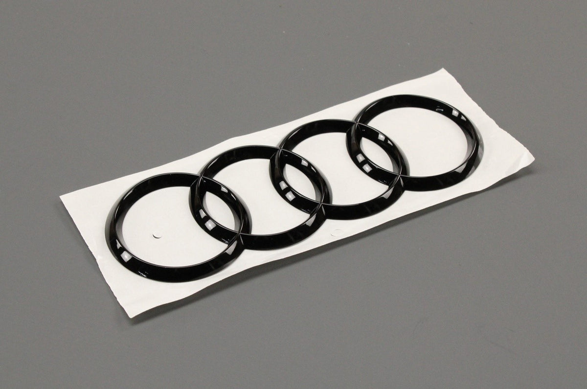Audi A7 S7 RS7 19-on rear boot lid badge emblem (black) 4K8853742B T94, view 1