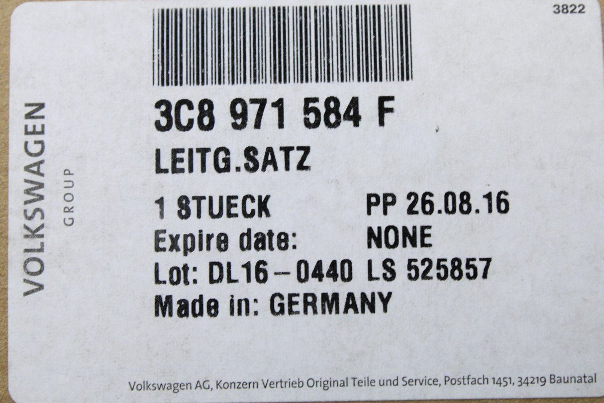 VW Golf MK6 Passat Eos 2009-on steering wheel harness cable 3C8971584F