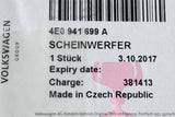 Audi A8 S8 front halogen fog lamp (left) 4E0941699A