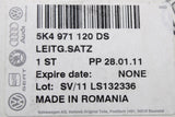 VW Golf 2009-2011 door wiring harness (front right) 5K4971120DS
