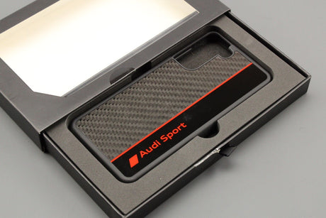 Audi smartphone grey carbon fibre phone case (Samsung S21) 3222100201