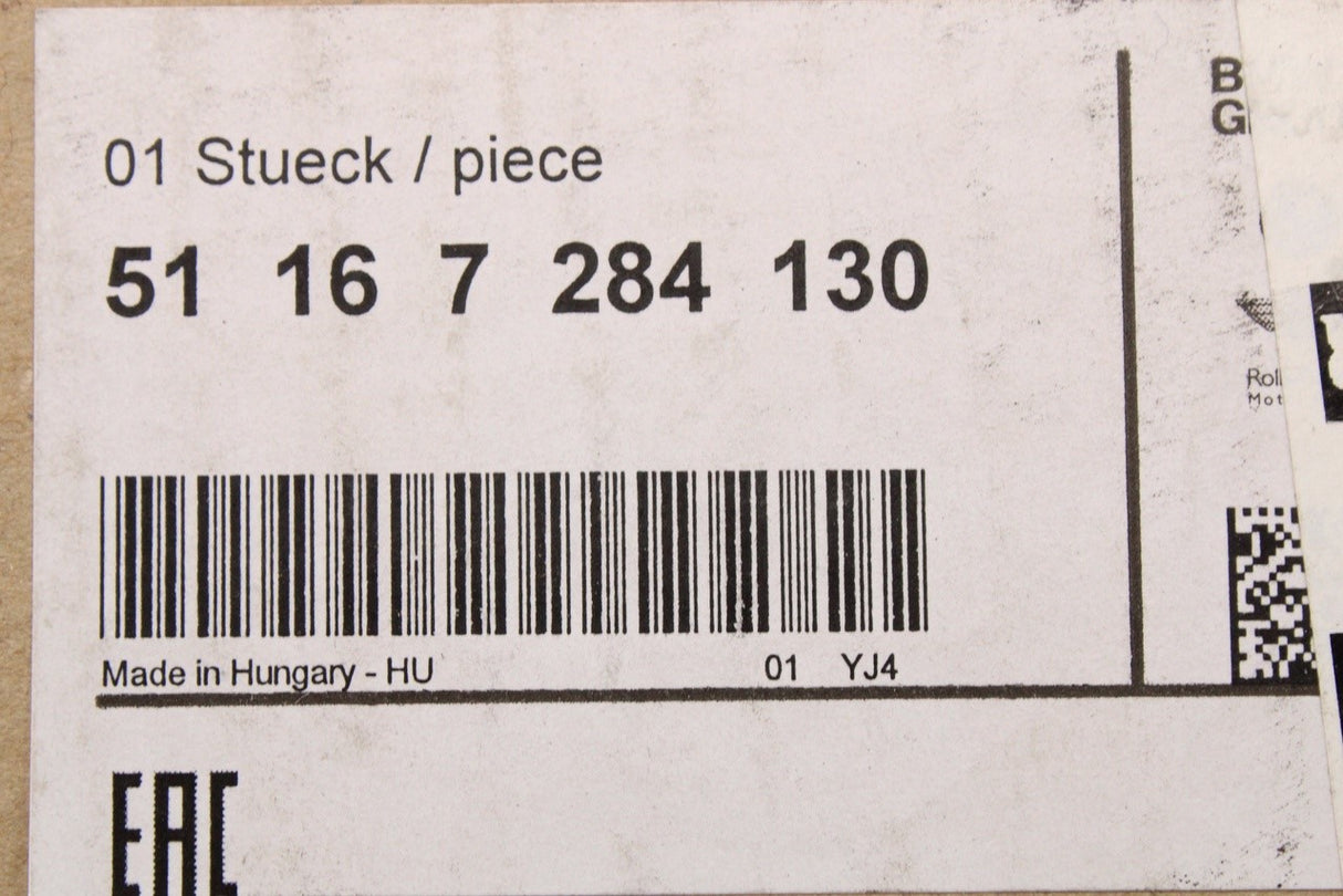 BMW 1' 2' F7 M2 3' 4' X1 E84 wing mirror lower trim (right) 51167284130