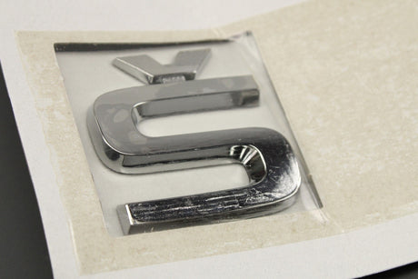 Skoda Karoq Kodiaq rear lettering badge emblem (chrome) 565853687F 2ZZ