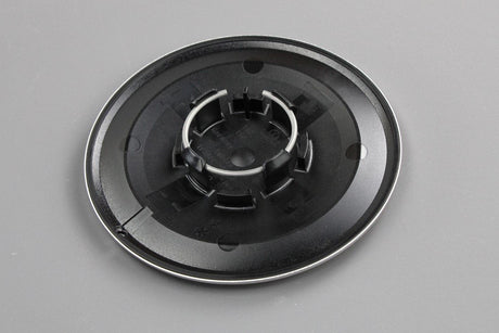 VW Up e-Up 2012-On Wheel centre hub cap Silver/White (x1) 1S0601149D CIX